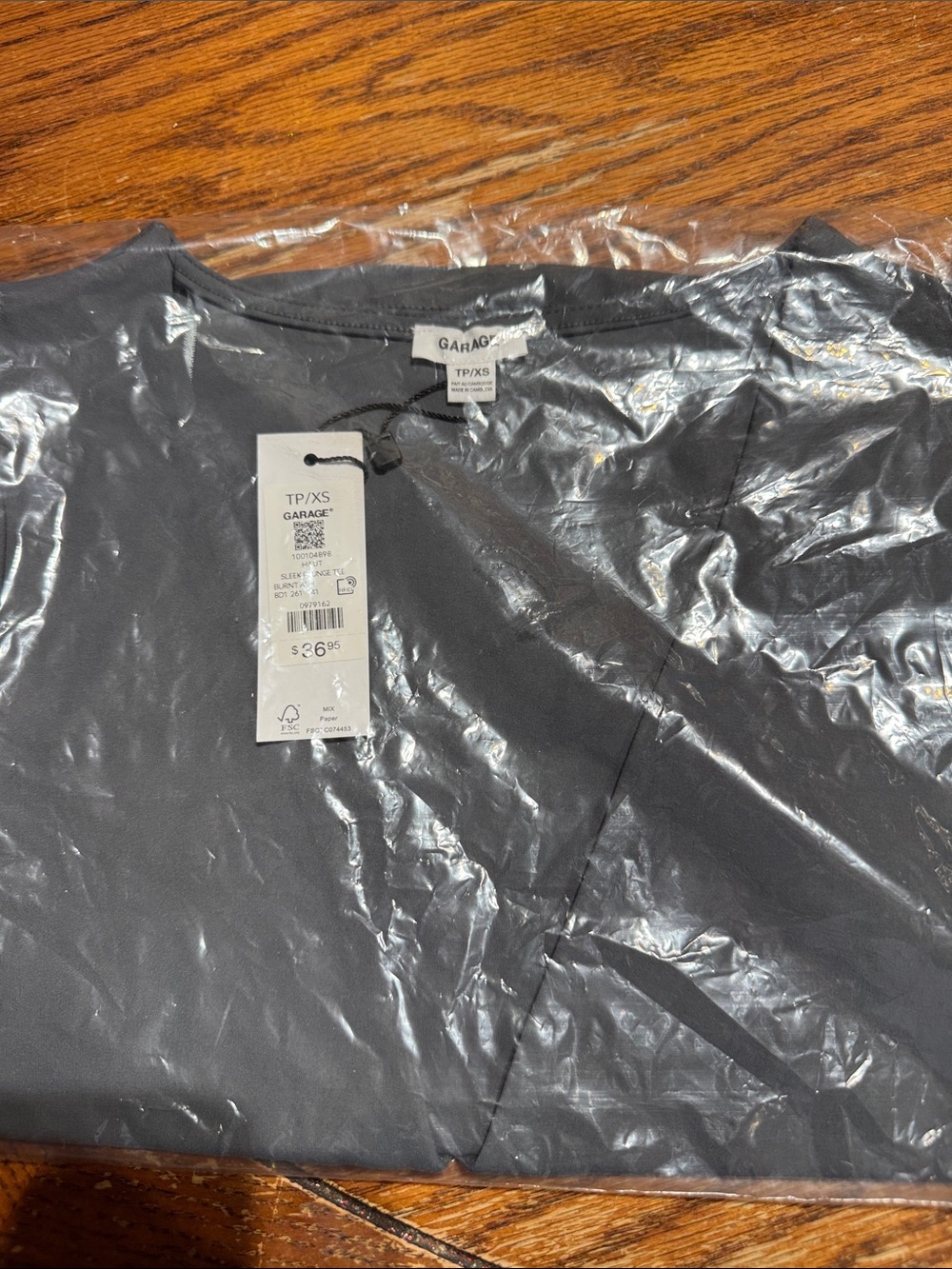 Garage Sleek Plunge Tee